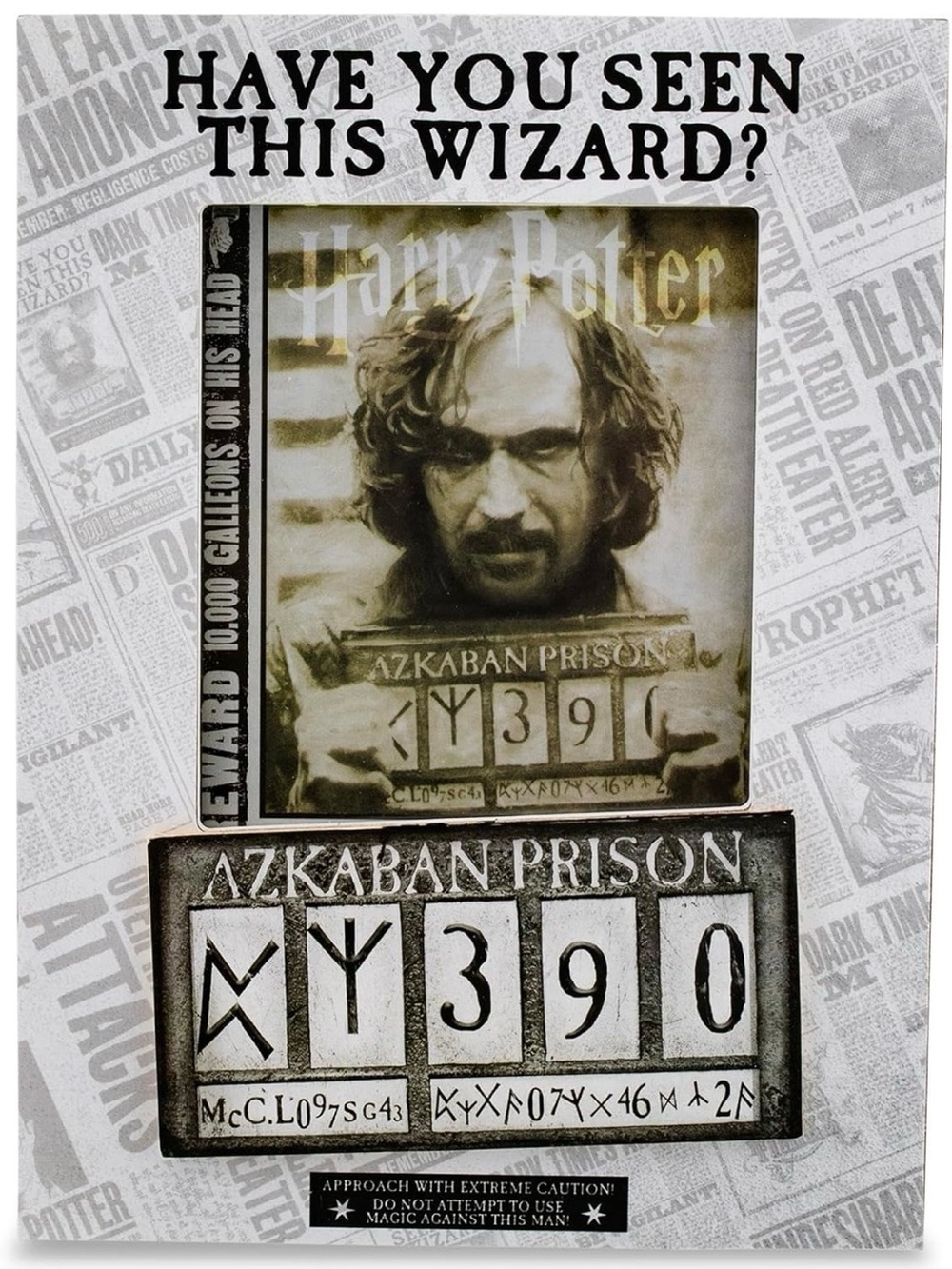 Harry Potter Sirius Black Have You Seen This Wizard Azkaban Prison Frame